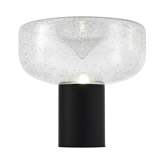 SL6014.424.01 Прикроватная лампа ST-Luce Черный/С пузырьками воздуха E27 1*40W RIPPLE, изображение 4