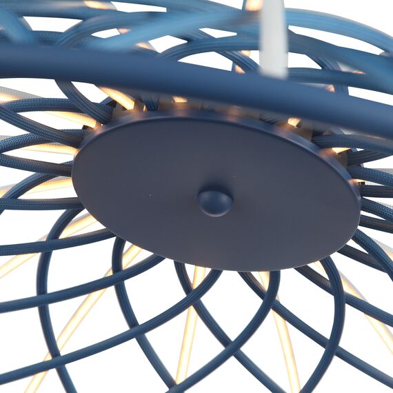 SL6016.703.01 Светильник подвесной ST-Luce Синий/Синий LED 1*20W 3000K BOUND, изображение 4