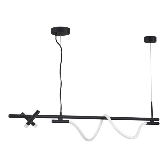 SL6118.403.03 Светильник подвесной ST-Luce Черный/Черный LED 2+1*3+11W 4000K MARLOW, изображение 2