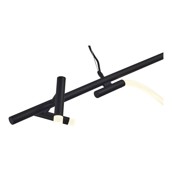 SL6118.403.03 Светильник подвесной ST-Luce Черный/Черный LED 2+1*3+11W 4000K MARLOW, изображение 4