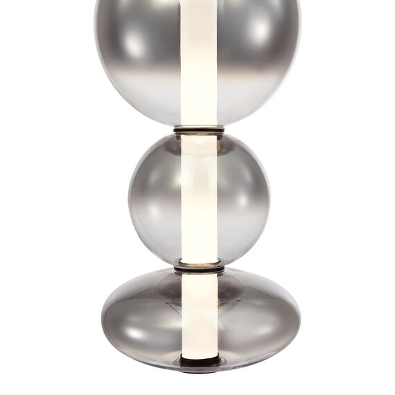 SL6119.403.24 Светильник подвесной ST-Luce Черный/Дымчато-Серый LED 1*24W 3000K PERLINA, изображение 4