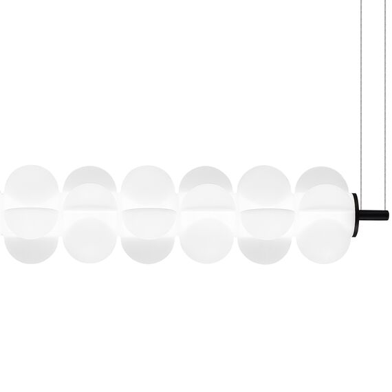 SL6121.413.01 Светильник подвесной ST-Luce Черный/Белый LED 1*30W 3000K TALISMAN, изображение 3