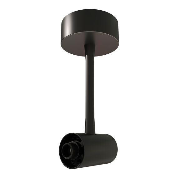 ST1602.409.00 Потолочное крепление с прямым соединителем ST-Luce Черный TECHNO, изображение 3