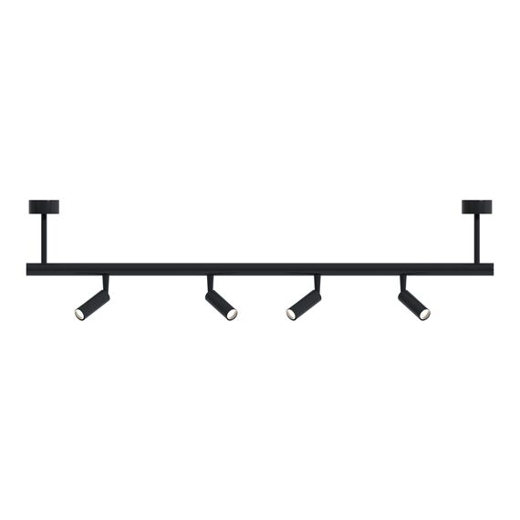ST1652.447.18 Модульный светильник Черный LED 1*18W 4000K 1 350Lm Ra>90 36° IP20 D30xH 48V TECHNO, изображение 3