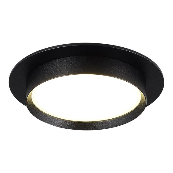 ST258.408.01 Св-к встр. Черный GX53 1*50W IP20 D109xH43 220V Без ламп Встраиваемые светильники, изображение 2