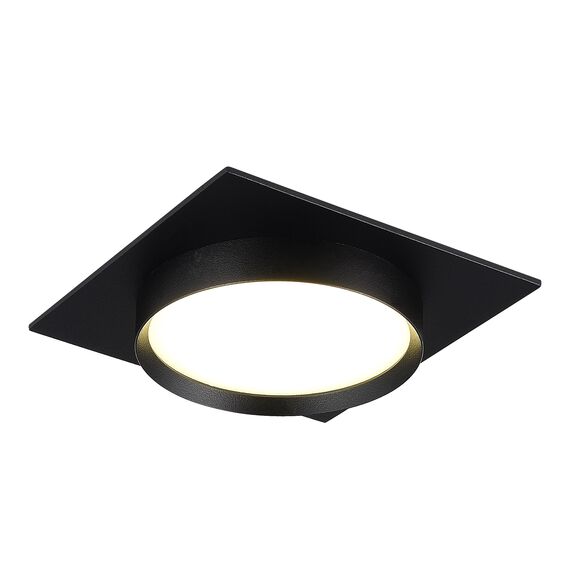 ST258.418.01 Св-к встр. Черный GX53 1*50W IP20 L109xW109xH43 220V Без ламп Встраиваемые светильники, изображение 2