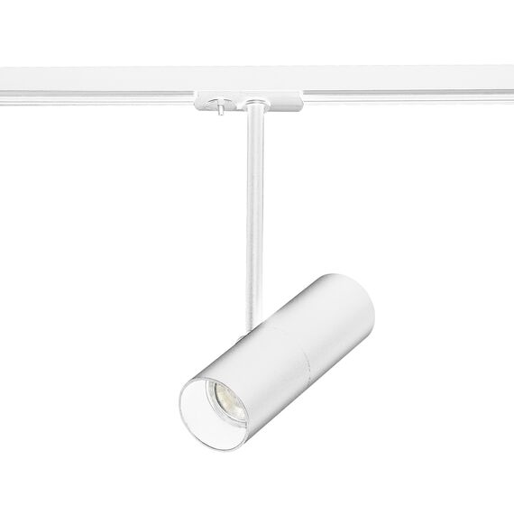 ST381.506.01 Св-к трек. Белый GU10 1*50W IP20 DxH- 220V Без ламп BASE, изображение 2