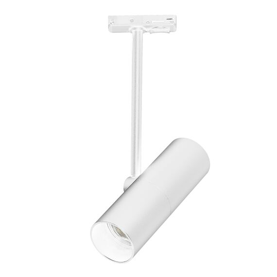 ST381.506.01 Св-к трек. Белый GU10 1*50W IP20 DxH- 220V Без ламп BASE, изображение 3