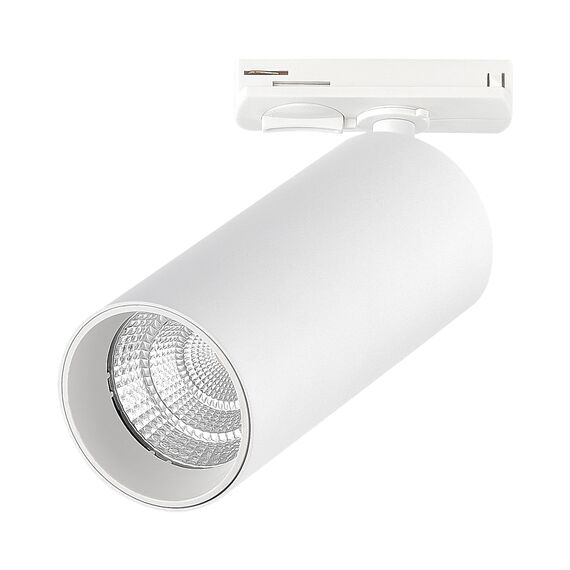 ST384.536.20 Св-к трек. Белый LED 1*20W 3000K 1 800Lm Ra&gt;90 36° IP20 L170xW60xH- 220V BASE