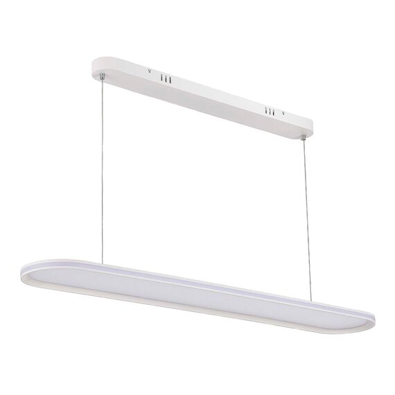 ST615.543.68 Светильник подвесной Белый LED 2*56+12W 4000K 5 780Lm Ra>80  IP20 L1 200xW150xH35 180-2 Подвесные светильники, изображение 2