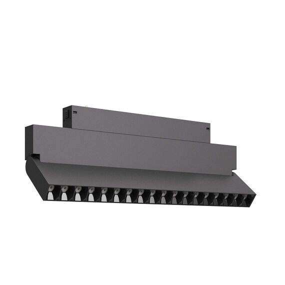 ST686.496.18 Св-к трек. SMART Черный LED 1*18W 3000K/4000K/5000K 1 470Lm Ra>90 34° IP20 L370xW26xH13 SKYLINE 220, изображение 2