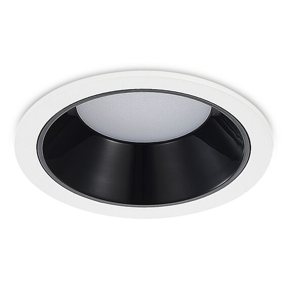 ST755.438.07 Св-к встр. Черный LED 1*7W 3000K 630Lm Ra80 120° IP20 D85xH45 100-240V Встраиваемые светильники, изображение 2