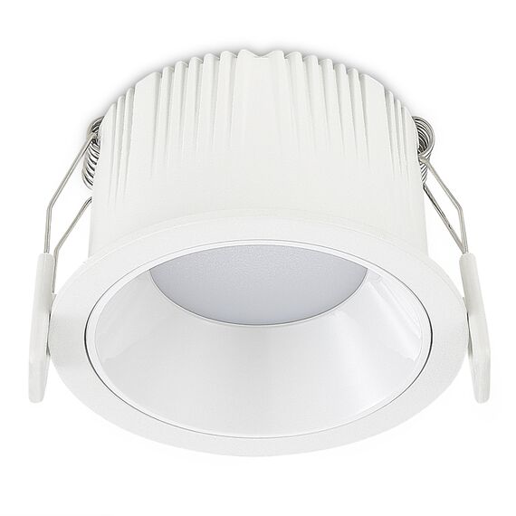 ST755.538.07 Св-к встр. Белый LED 1*7W 3000K 630Lm Ra80 120° IP20 D85xH45 100-240V Встраиваемые светильники, изображение 2