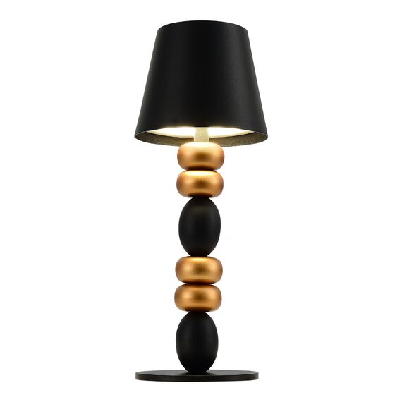 SL1011.414.01 Прикроватная лампа ST-Luce Черный, Золотистый/Черный LED 1*3W 3000-6000K EASE, изображение 3