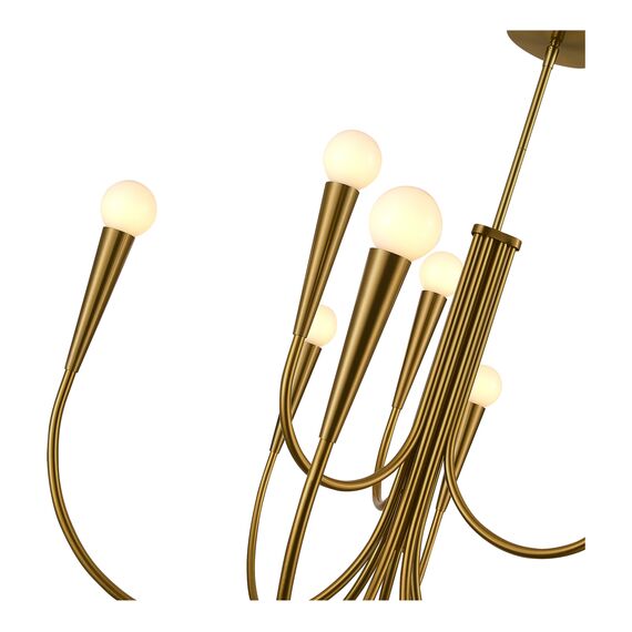 SL1243.303.09 Светильник подвесной ST-Luce Латунь E14 9*60W DUTCHESS, изображение 3