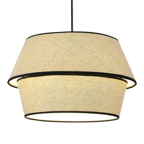 SL1354.413.01 Светильник подвесной ST-Luce Черный/Бежевый, Черный E27 1*40W JACKIE, изображение 3
