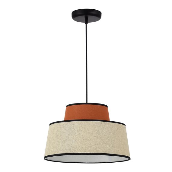 SL1354.423.01 Светильник подвесной ST-Luce Черный/Кирпичный,Бежевый, Черный E27 1*40W JACKIE, изображение 2