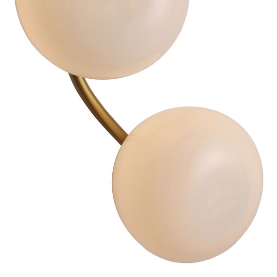 SL1519.301.05 Светильник настенный ST-Luce Латунь/Белый G9 5*5W 4000K SWEVEN, изображение 5