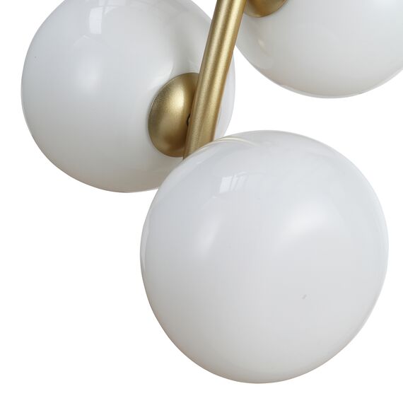 SL1519.303.06 Светильник подвесной ST-Luce Латунь/Белый G9 6*5W 4000K SWEVEN, изображение 6