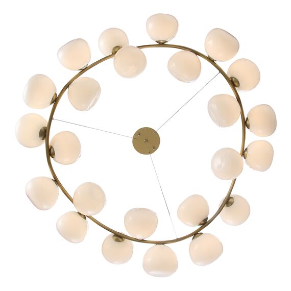 SL1519.303.24 Светильник подвесной ST-Luce Латунь/Белый G9 24*5W 4000K SWEVEN, изображение 7