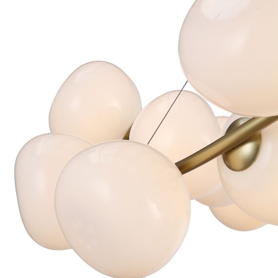 SL1519.303.24 Светильник подвесной ST-Luce Латунь/Белый G9 24*5W 4000K SWEVEN, изображение 8