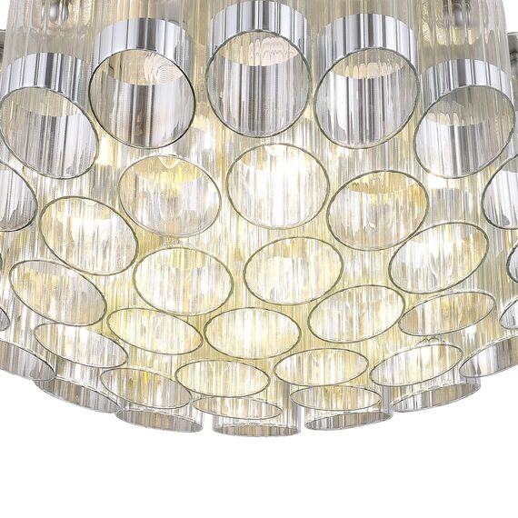 SL1662.102.19 Светильник потолочный ST-Luce Никель/Никель, Прозрачный E14 19*60W ACCORD, изображение 4