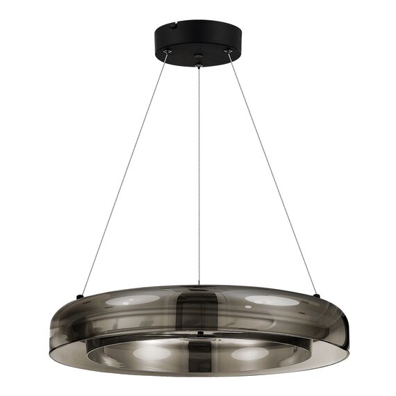SL6019.333.01 Светильник подвесной ST-Luce Черный/Дымчатый, Белый LED 1*36W 3000K FORAY, изображение 2