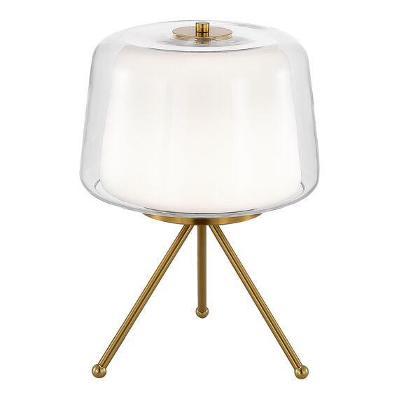 SL6127.304.01 Прикроватная лампа ST-Luce Латунь/Белый, Прозрачный LED 1*16W 3000K PANDORA, изображение 4