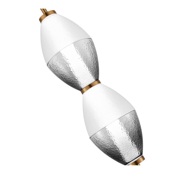 SL6130.403.15 Светильник подвесной ST-Luce Черный/Белый, Дымчатый LED 1*16W 3000K ICE, изображение 4