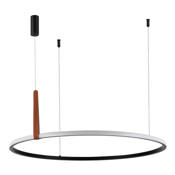 SL6131.403.42 Светильник подвесной ST-Luce Черный/Черный, Терракотовый LED 1*42W 4000K SHAPE, изображение 3