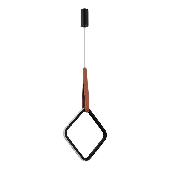 SL6131.423.12 Светильник подвесной ST-Luce Черный/Черный, Терракотовый LED 1*12W 4000K SHAPE, изображение 3