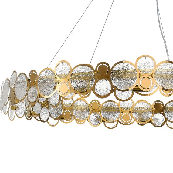 SL6133.313.16 Светильник подвесной ST-Luce Латунь/Дымчатый G9 LED 16*5W 4000K SWATCH, изображение 3