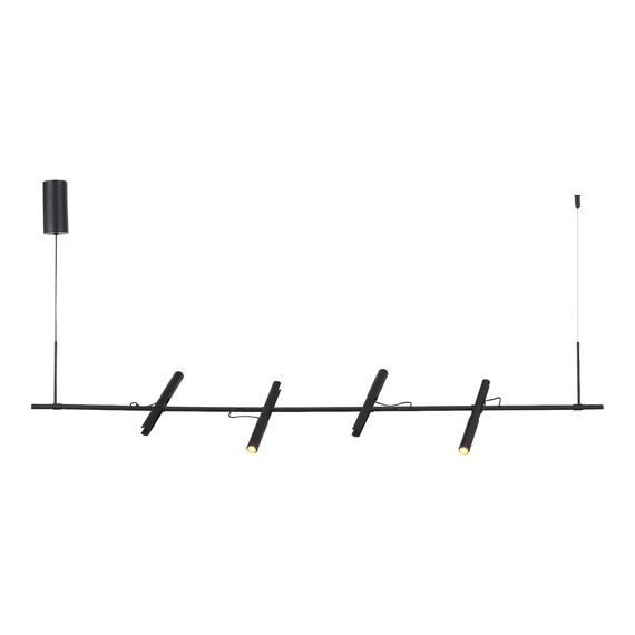 SL6210.403.04 Светильник подвесной ST-Luce Черный/Черный, Золотистый LED 4*3W 3000K LILT