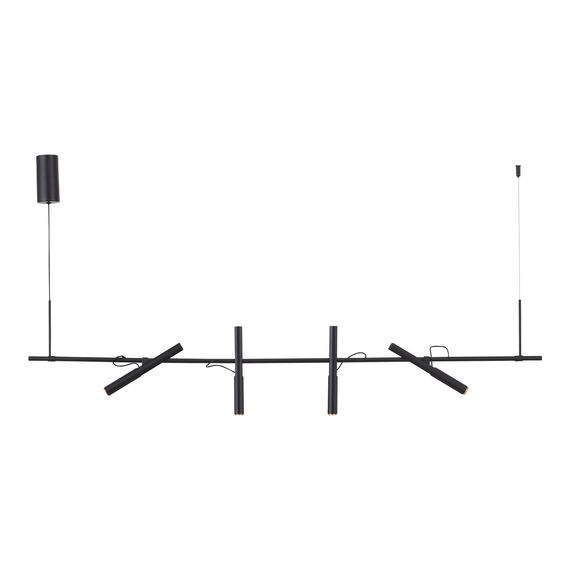 SL6210.403.04 Светильник подвесной ST-Luce Черный/Черный, Золотистый LED 4*3W 3000K LILT, изображение 4