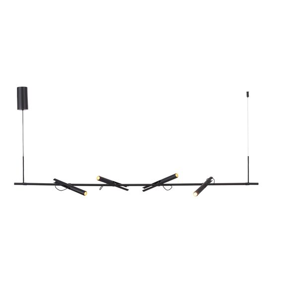 SL6210.403.04 Светильник подвесной ST-Luce Черный/Черный, Золотистый LED 4*3W 3000K LILT, изображение 5