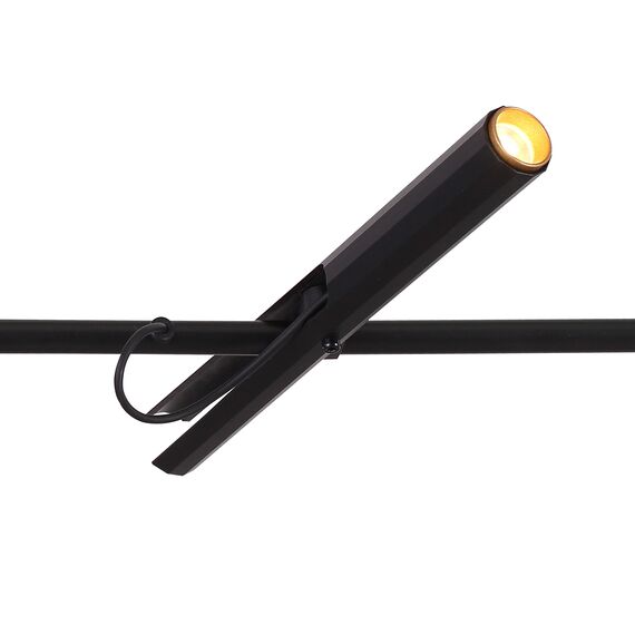 SL6210.403.04 Светильник подвесной ST-Luce Черный/Черный, Золотистый LED 4*3W 3000K LILT, изображение 6