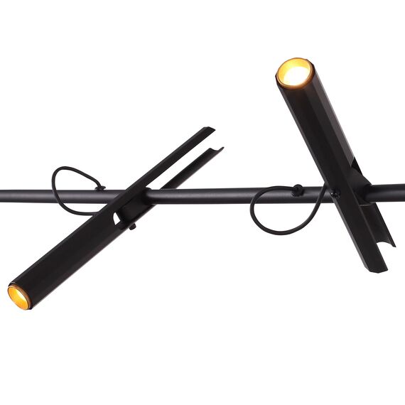 SL6210.403.04 Светильник подвесной ST-Luce Черный/Черный, Золотистый LED 4*3W 3000K LILT, изображение 7