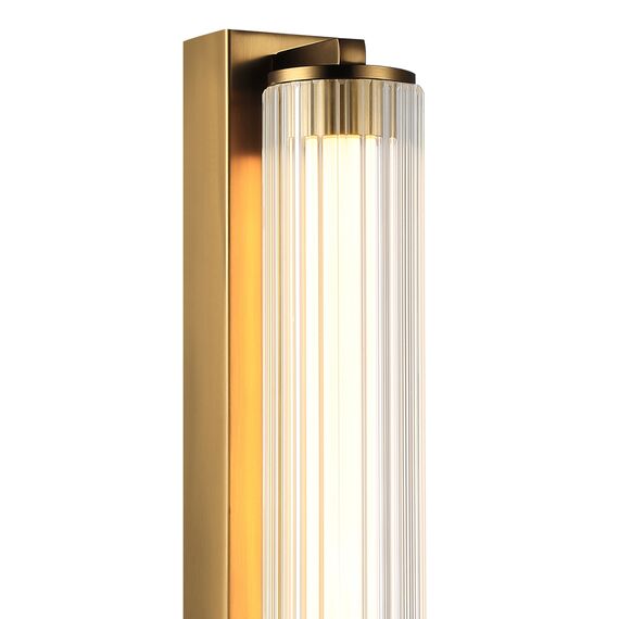 SL6224.301.01 Светильник настенный ST-Luce Латунь/Прозрачный LED 1*8W 4000K BAMBOO, изображение 3