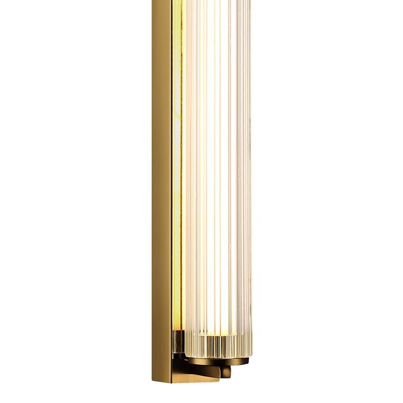 SL6224.311.01 Светильник настенный ST-Luce Латунь/Прозрачный LED 1*20W 4000K BAMBOO, изображение 3