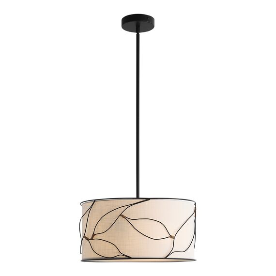 SL6228.413.03 Светильник подвесной ST-Luce Черный/Бежевый E27 3*60W ROOT