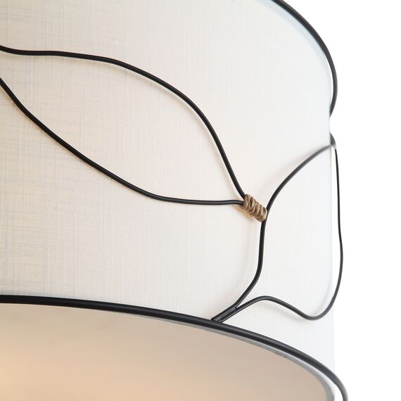 SL6228.413.03 Светильник подвесной ST-Luce Черный/Бежевый E27 3*60W ROOT, изображение 5