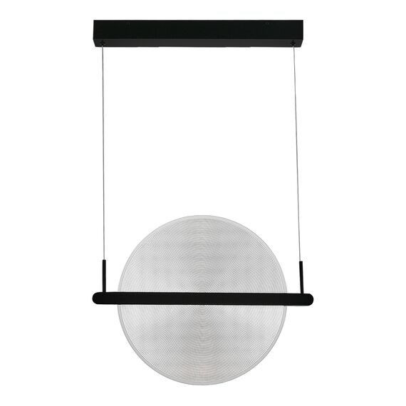 SL6233.403.15 Светильник подвесной ST-Luce Черный/Прозрачный LED 1*15W 4000K SPLENDID, изображение 4