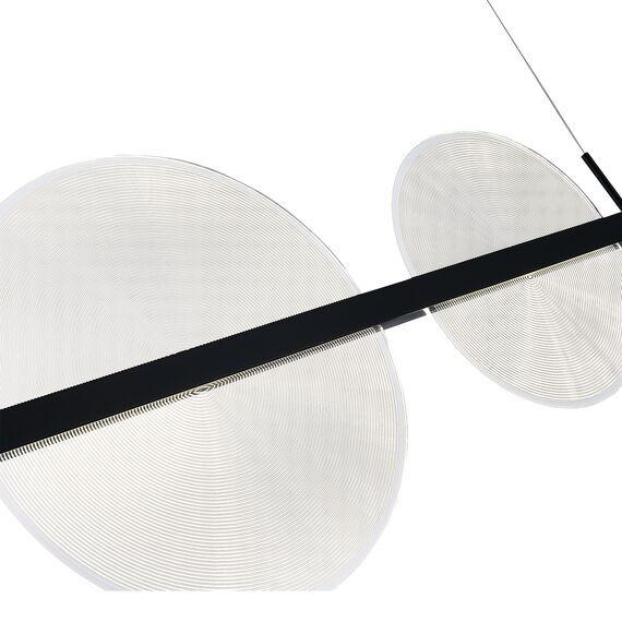 SL6233.403.24 Светильник подвесной ST-Luce Черный/Прозрачный LED 1*24W 4000K SPLENDID, изображение 3