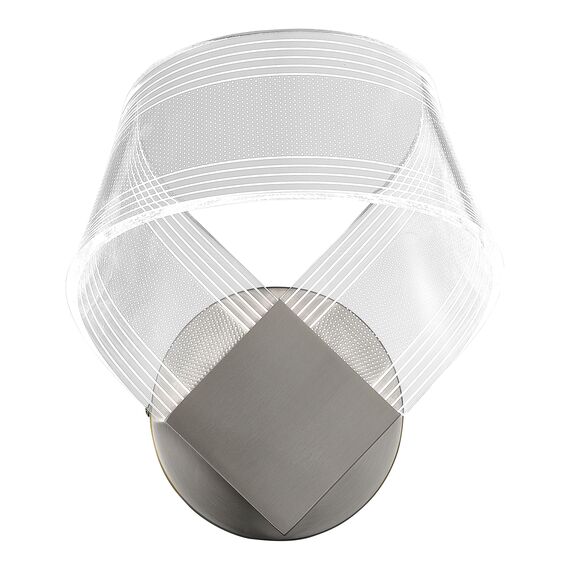 SL6235.101.04 Светильник настенный ST-Luce Никель/Прозрачный LED 1*4W 4000K FAIRY, изображение 3