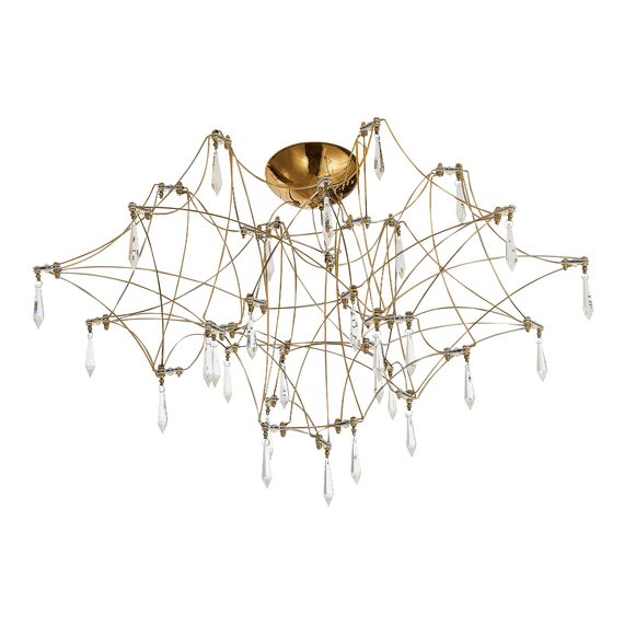 SL6601.202.78 Светильник потолочный ST-Luce Золотистый/Прозрачный LED 78*0,35W 3000K GRAVETTA, изображение 2