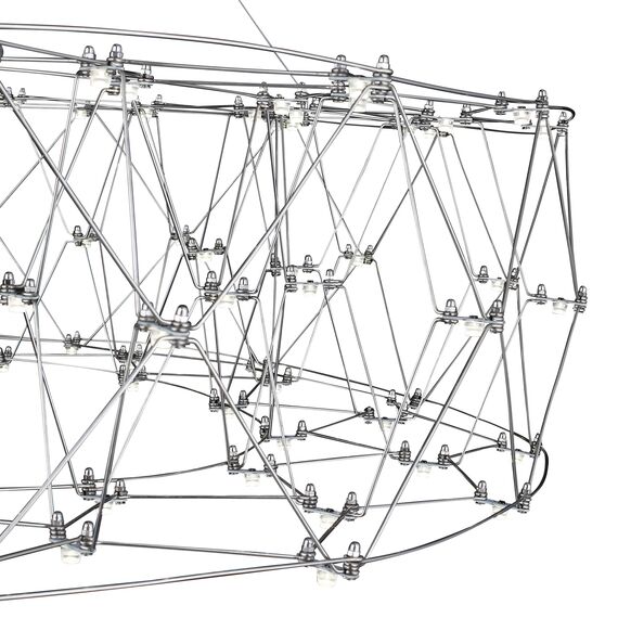 SL6602.103.72 Светильник подвесной ST-Luce Хром/Прозрачный LED 1*72W 4000K GRAVETTA, изображение 3