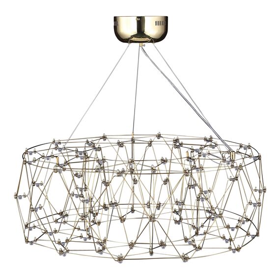 SL6602.203.48 Светильник подвесной ST-Luce Золотистый/Прозрачный LED 1*48W 4000K GRAVETTA, изображение 2