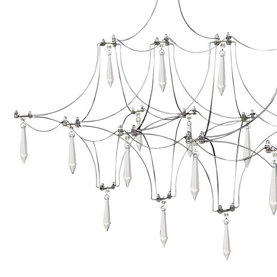 SL6603.103.17 Светильник подвесной ST-Luce Хром/Прозрачный LED 1*17W 4000K GRAVETTA, изображение 3