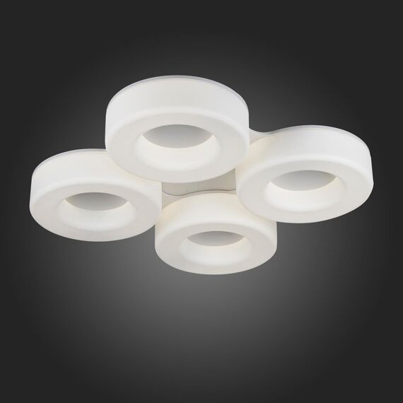 SL886.552.04 Светильник потолочный ST-Luce белый/ LED 4*24W 4100K LORDIN, изображение 2