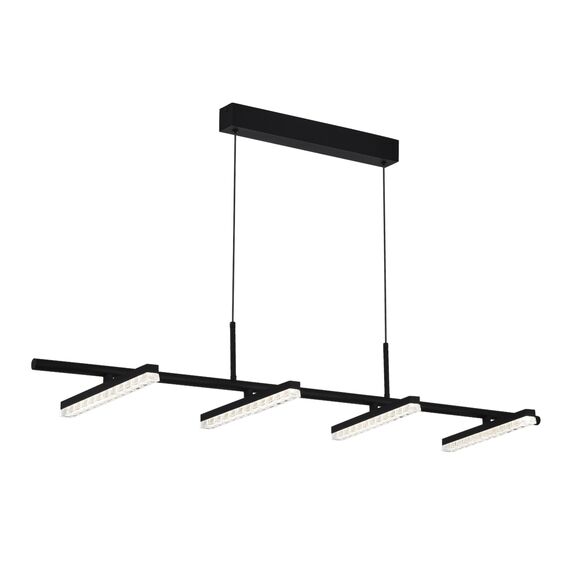 SL1018.403.04 Светильник подвесной ST-Luce черный/прозрачный LED 1*32W 4000K EUCLIDICS, изображение 4